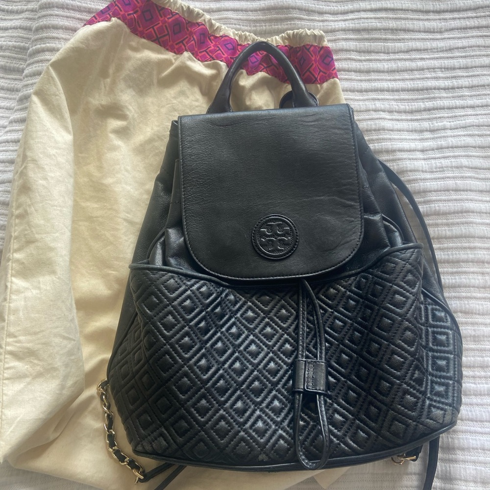 Tory Burch Leather Backpack